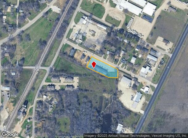 418 De Moye St, Aubrey, TX Parcel Map
