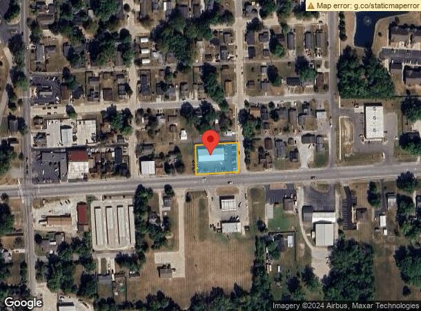  1138 E Main St, Greenfield, IN Parcel Map