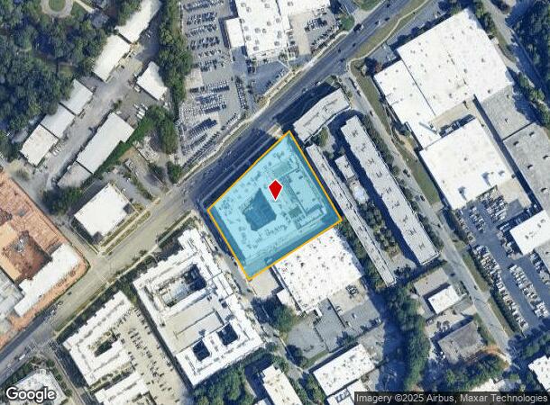  5255 Peachtree Blvd, Atlanta, GA Parcel Map