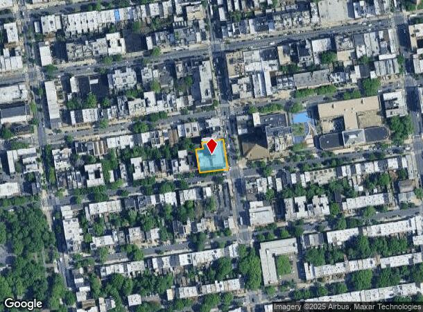  388 Throop Ave, Brooklyn, NY Parcel Map