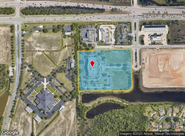  13490 Powers Ct, Fort Myers, FL Parcel Map