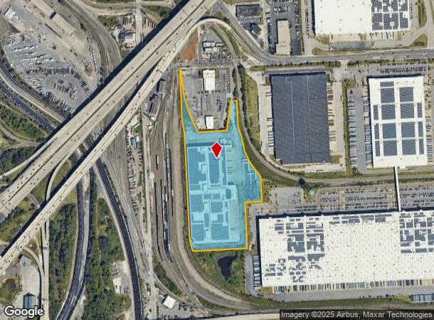 4851 Holabird Ave, Baltimore, MD Parcel Map