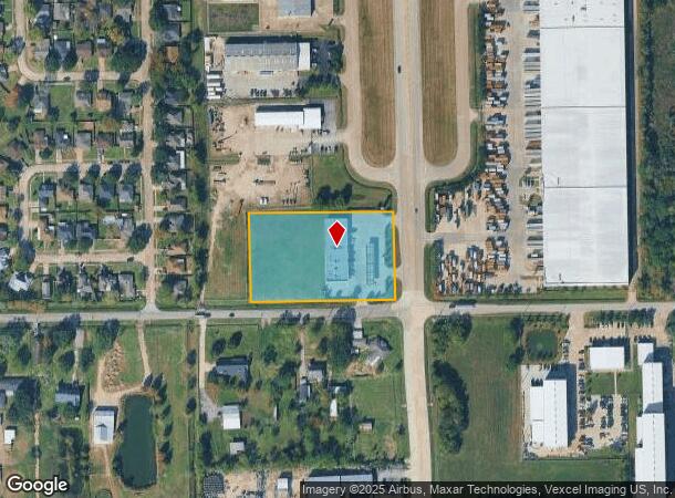  1444 Sens Rd, La Porte, TX Parcel Map