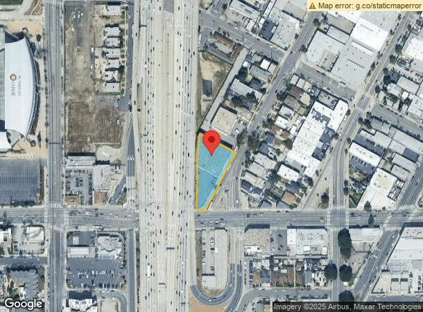  3957 S Hill St, Los Angeles, CA Parcel Map