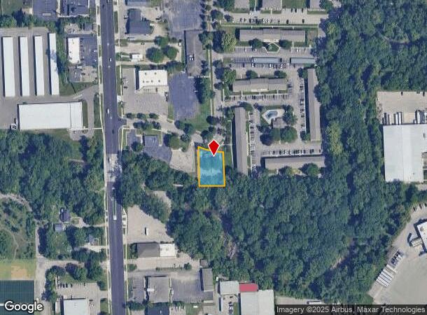  840 Brookville Plz Se, Grand Rapids, MI Parcel Map