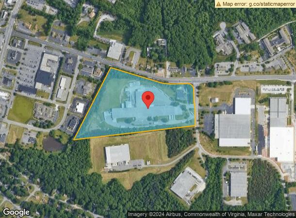  1 Millrace Dr, Lynchburg, VA Parcel Map