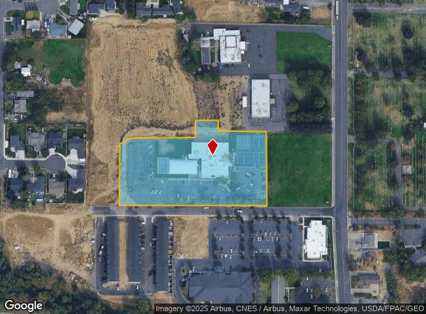 2501 Racquet Ln, Yakima, WA Parcel Map