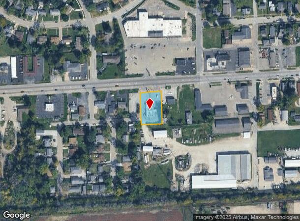 1215 W Main St, Greenfield, IN Parcel Map