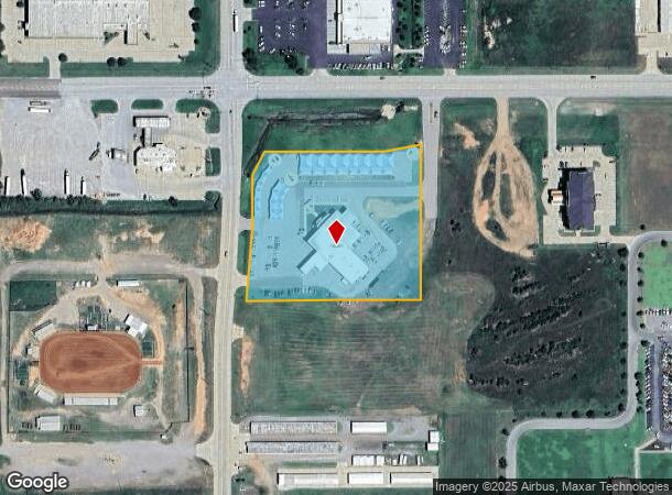 2600 E Broadway St, Altus, OK Parcel Map