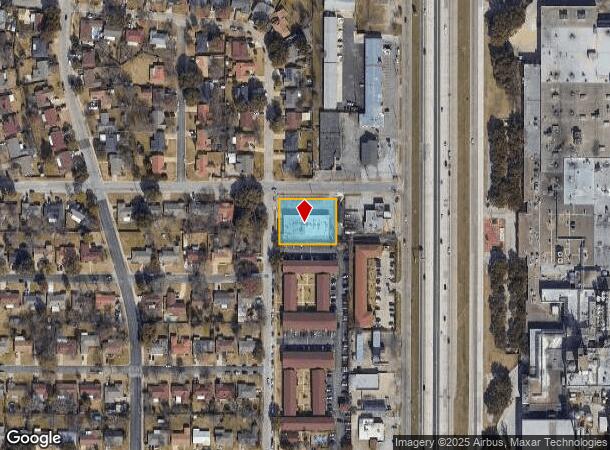  135 Sheffield Dr, Fort Worth, TX Parcel Map