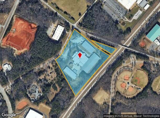 4515 Cantrell Rd, Flowery Branch, GA Parcel Map