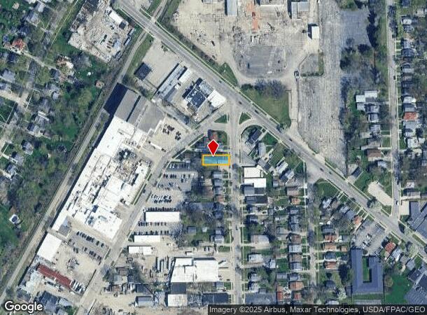  4129 Upton Ave, Toledo, OH Parcel Map