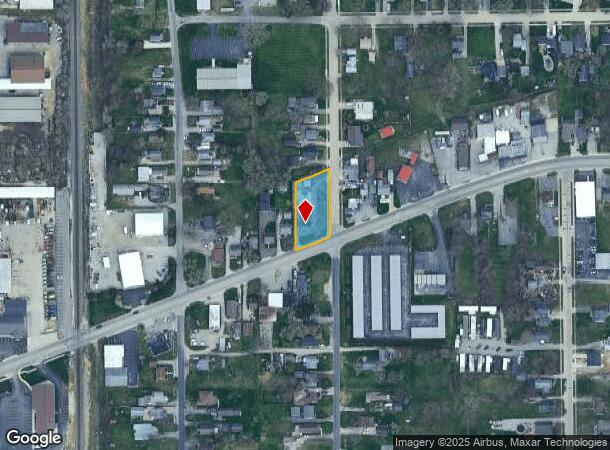  3008 Lower Huntington Rd, Fort Wayne, IN Parcel Map