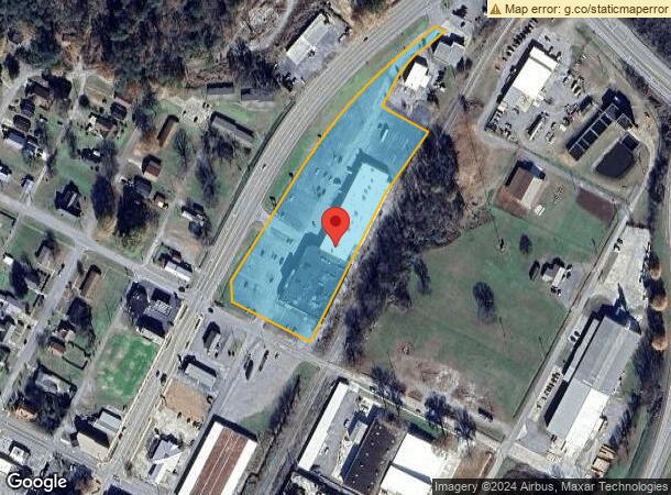  100 N Cedar Ave, South Pittsburg, TN Parcel Map