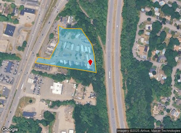  161 Newbury St, Peabody, MA Parcel Map