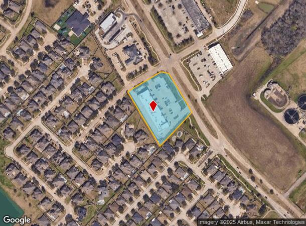 1930 Pearland Pky, Pearland, TX Parcel Map