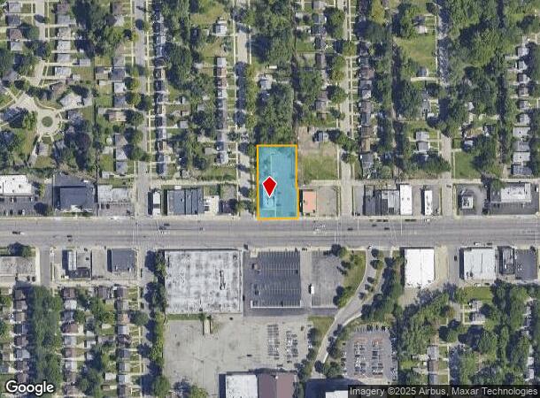  20250 Plymouth Rd, Detroit, MI Parcel Map