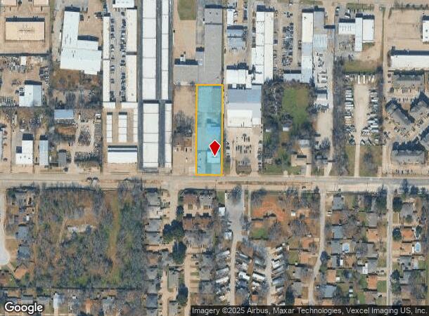 2003 W Arkansas Ln, Pantego, TX Parcel Map