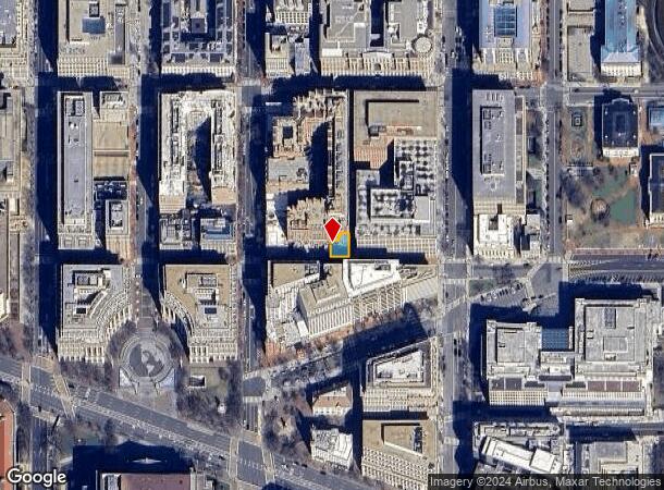  629 D St Nw, Washington, DC Parcel Map