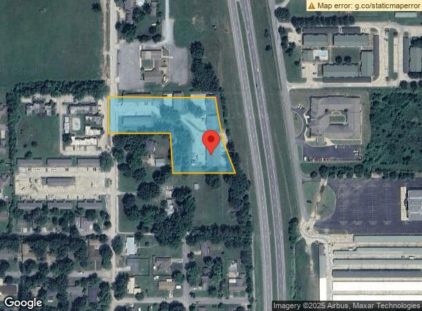  1300 N Cedar Ave, Tahlequah, OK Parcel Map