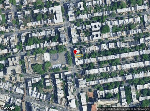 1191 Bedford Ave, Brooklyn, NY Parcel Map