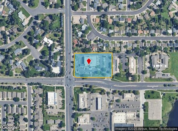 3459 W 20Th St, Greeley, CO Parcel Map