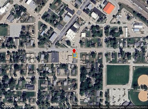 127 E Gardiner St, Valley, NE Parcel Map