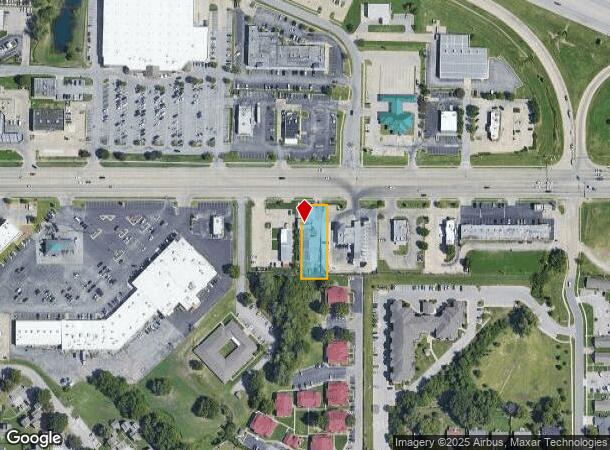  1293 E Kenosha St, Broken Arrow, OK Parcel Map