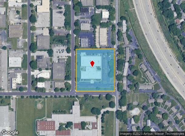 11200 W 93Rd St, Overland Park, KS Parcel Map