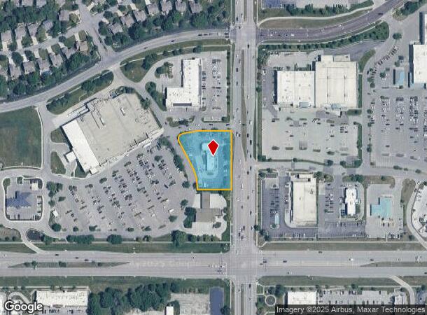  8750 W 135Th St, Overland Park, KS Parcel Map
