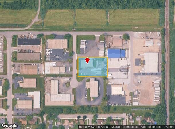 2023 N Lafayette Ct, Griffith, IN Parcel Map