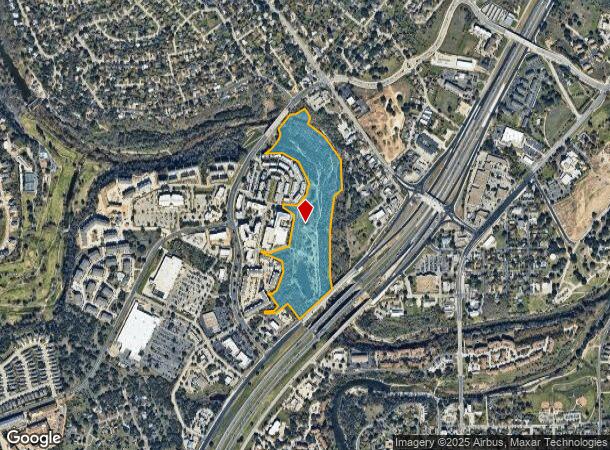  1125 Woodlawn Ave, Georgetown, TX Parcel Map