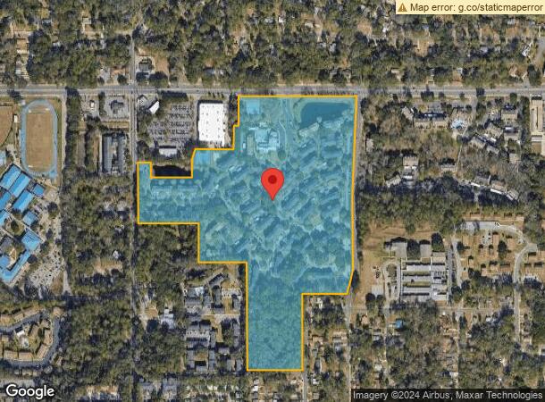  1505 W Tharpe St, Tallahassee, FL Parcel Map