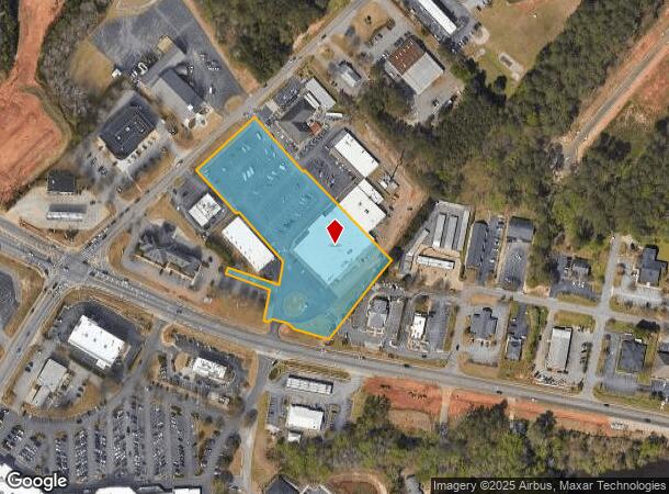  2061 Hog Mountain Rd, Watkinsville, GA Parcel Map