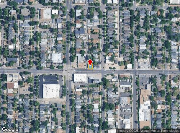  421 E Alameda Ave, Denver, CO Parcel Map