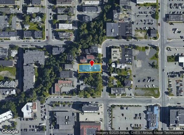 720 M St, Anchorage, AK Parcel Map