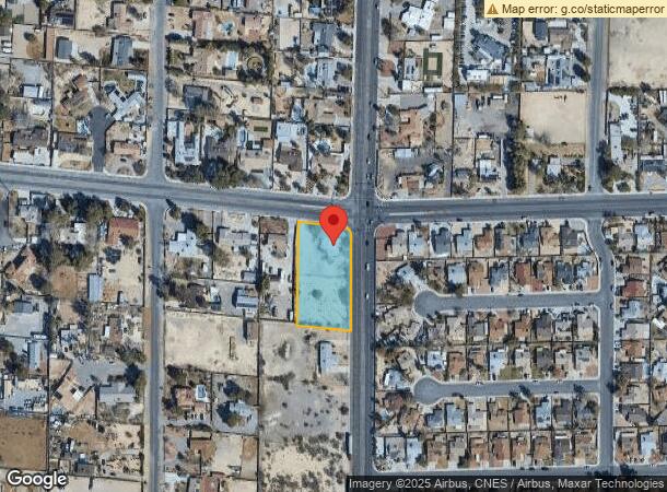  6005 W Gowan Rd, Las Vegas, NV Parcel Map