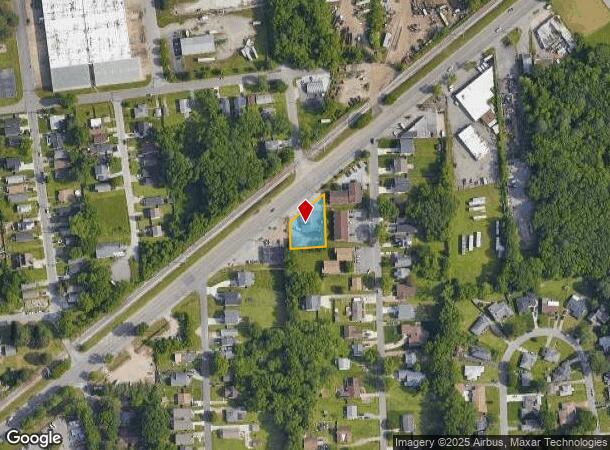  2129 W Pembroke Ave, Hampton, VA Parcel Map