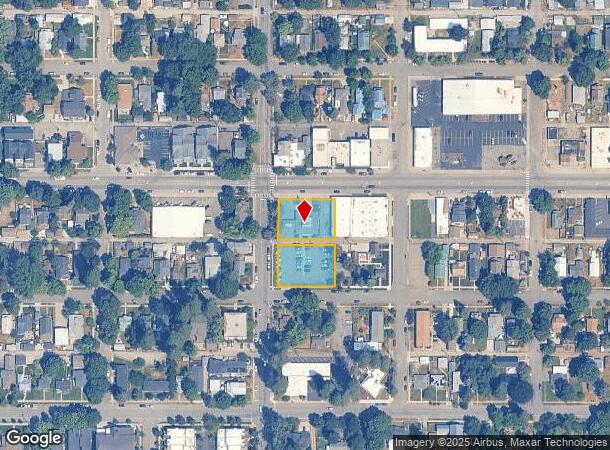 1106 E Sherman Ave, Coeur D Alene, ID Parcel Map
