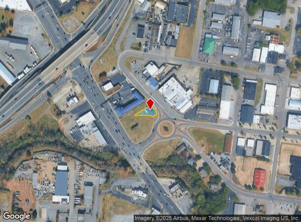  611 W College St, Murfreesboro, TN Parcel Map