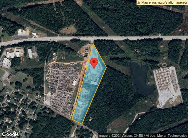  12881 E Wade Hampton Blvd, Duncan, SC Parcel Map