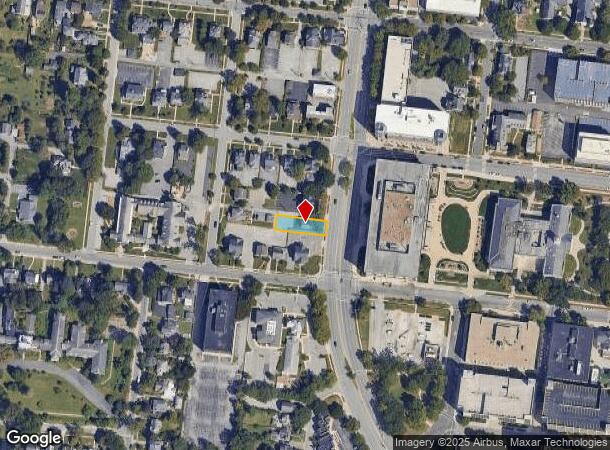 406 Bosley Ave, Towson, MD Parcel Map