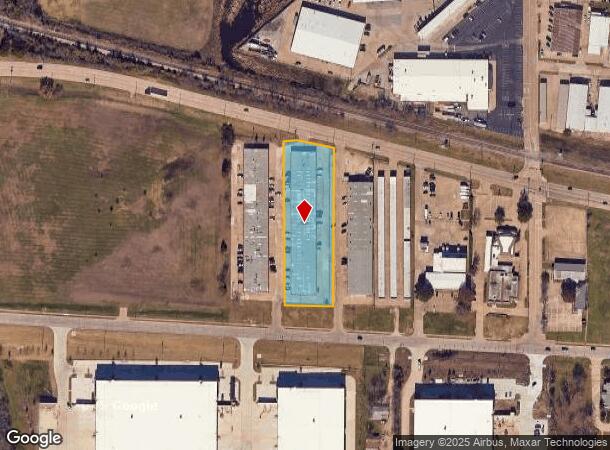  1228 W Scyene Rd, Mesquite, TX Parcel Map