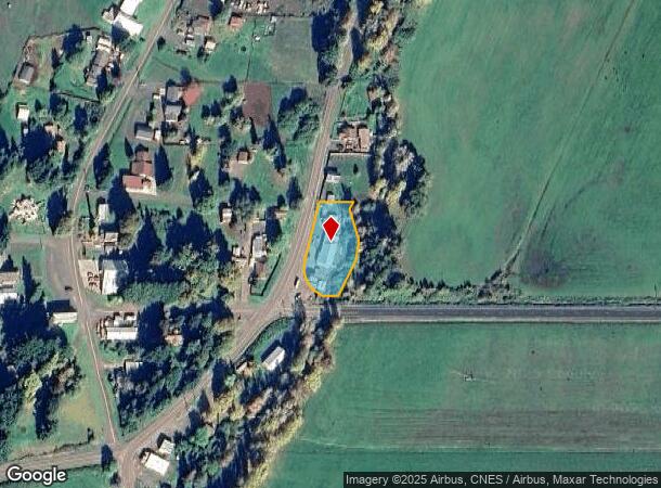 80301 Territorial Hwy, Lorane, OR Parcel Map