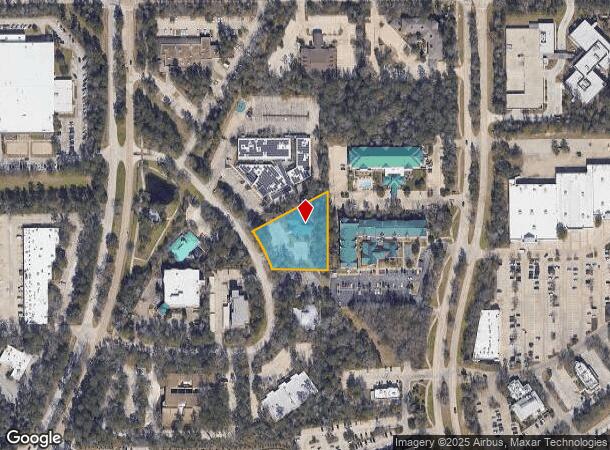 1015 Evergreen Cir, Spring, TX Parcel Map