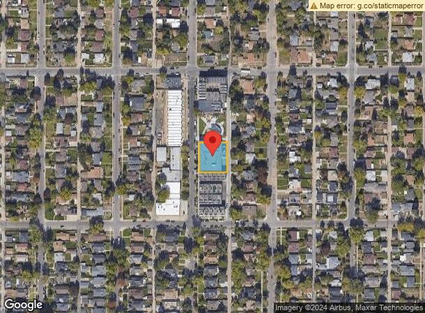  2848 Fairfax St, Denver, CO Parcel Map