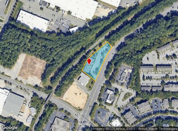  2609 Atlantic Ave, Raleigh, NC Parcel Map