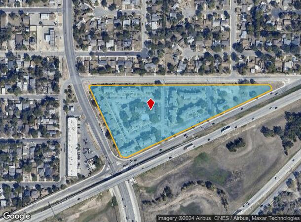  2800 W Hutchins Pl, San Antonio, TX Parcel Map