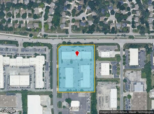  14631 W 95Th St, Lenexa, KS Parcel Map