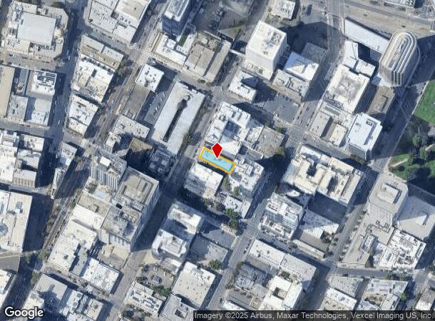 1724 Franklin St, Oakland, CA Parcel Map